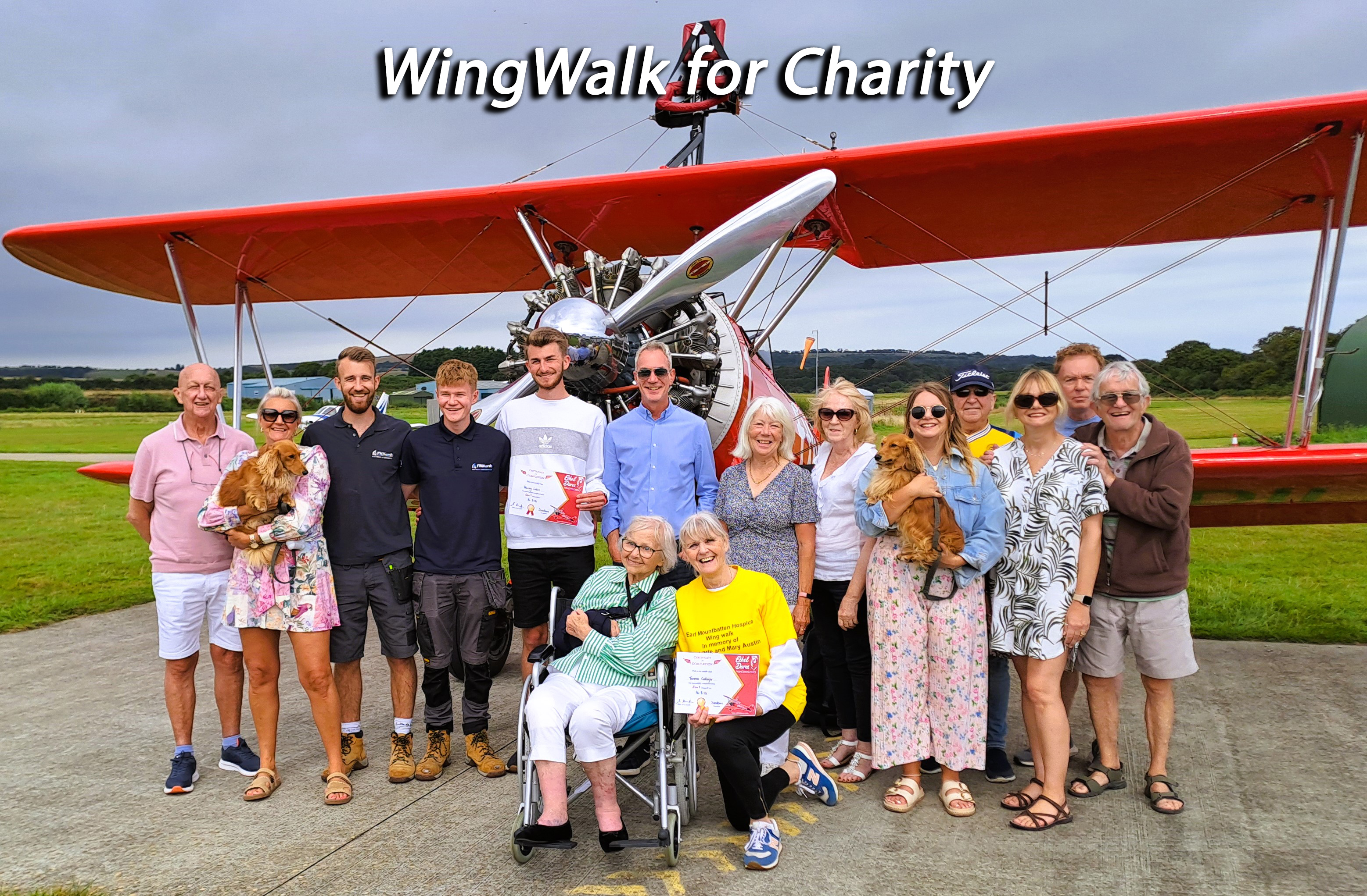 Wingwalking for Charity